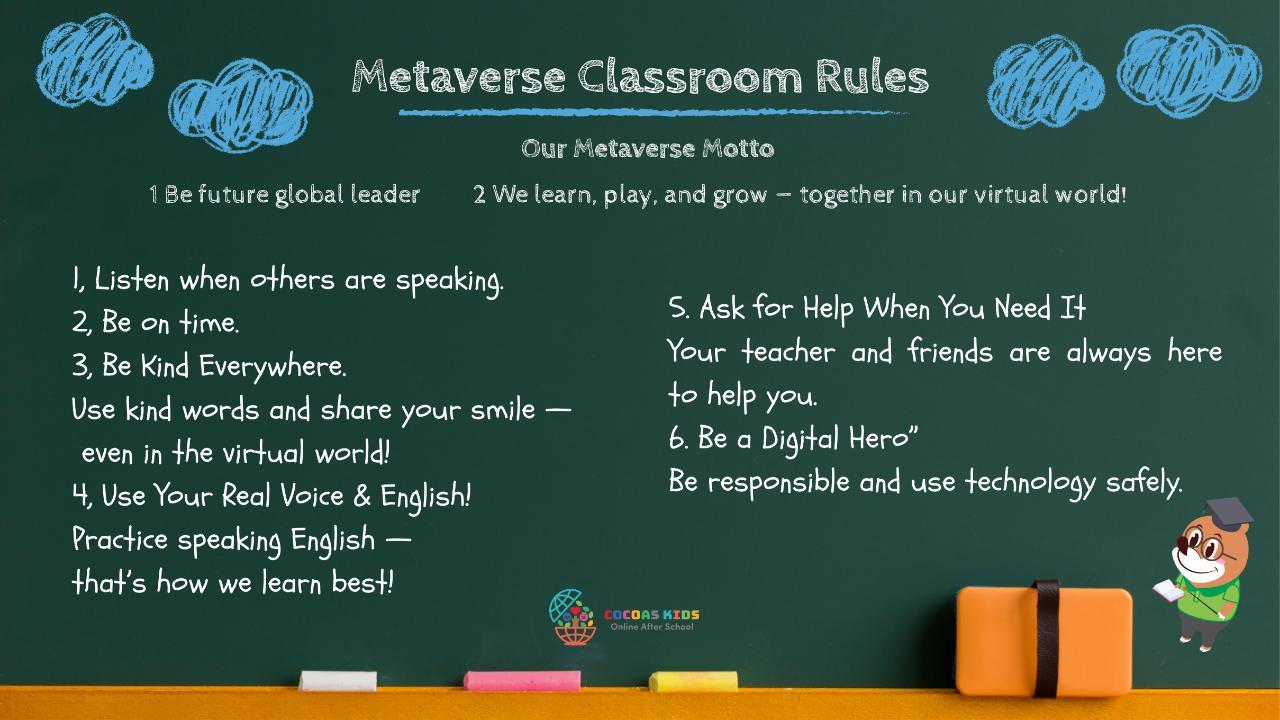 Metaverse Classroom Rules